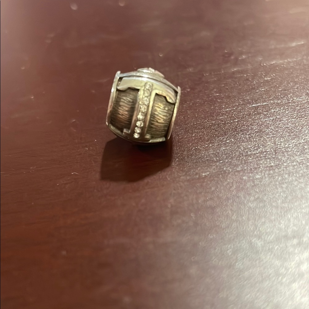 Silver Brighton alpha  Bead Charm